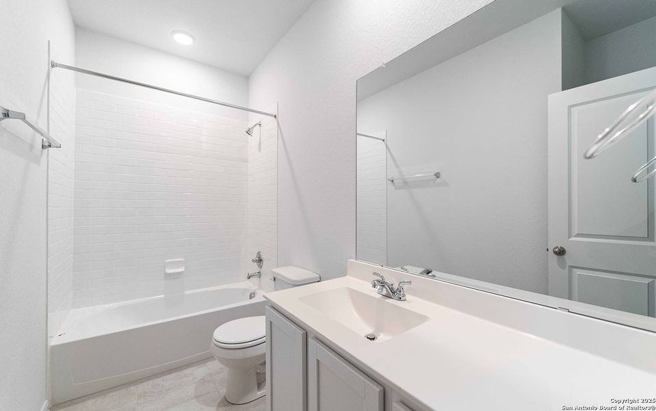 Furnished interior view inside a new home in Red Hawk Landing, San Antonio (Image 3).