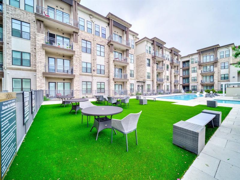 View of community with a swimming pool