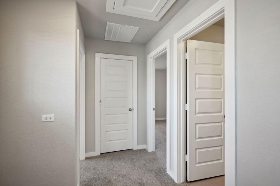 Photo is not of the actual home, but is an inspirational photo of builder’s model home and may depict options, furnishings, and/or decorator features that are not included