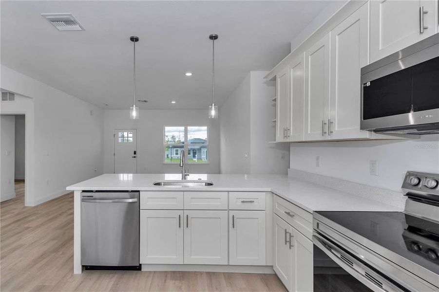 Furnished interior view inside a new home in , Ocala (Image 6).