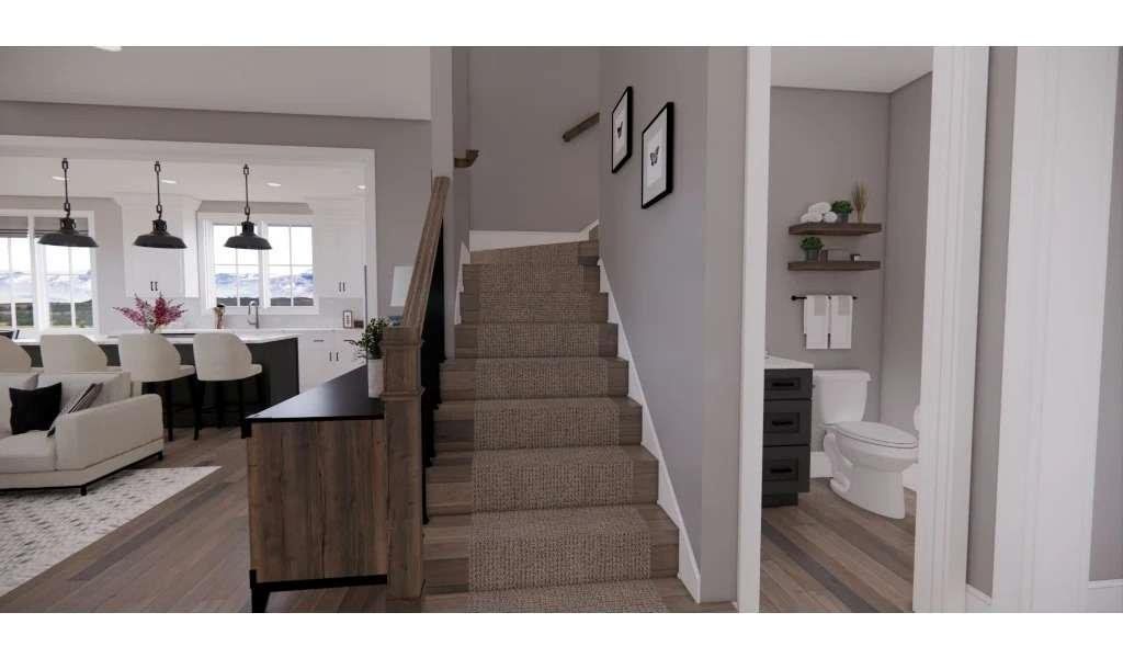 Furnished interior view inside a new home in , Waco (Image 13).