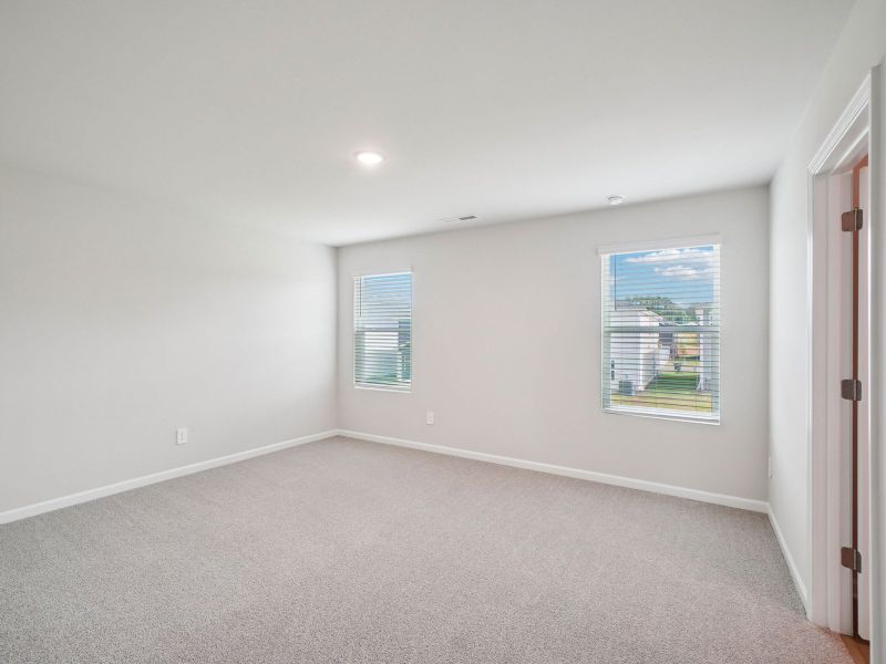 Spacious, unfurnished interior of a new home in Marshburn Landing - Classic Series, Wendell (Image 22).