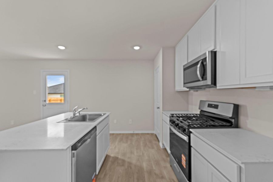Furnished interior view inside a new home in Sunset Oaks, Maxwell (Image 7).