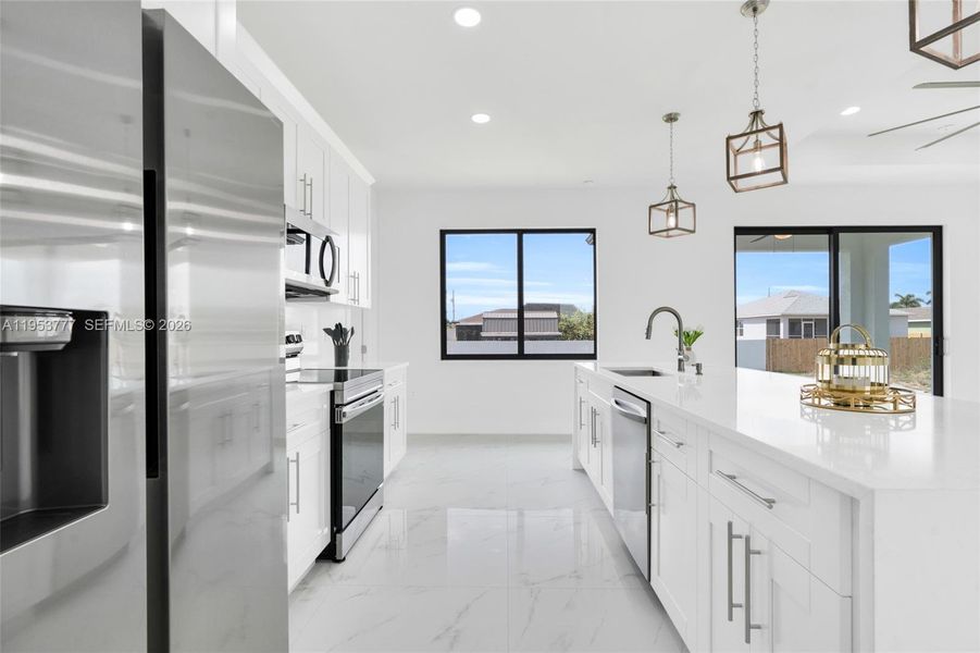 Furnished interior view inside a new home in , Lehigh Acres (Image 7). Furnished interior view inside a new home in , Lehigh Acres (Image 7).