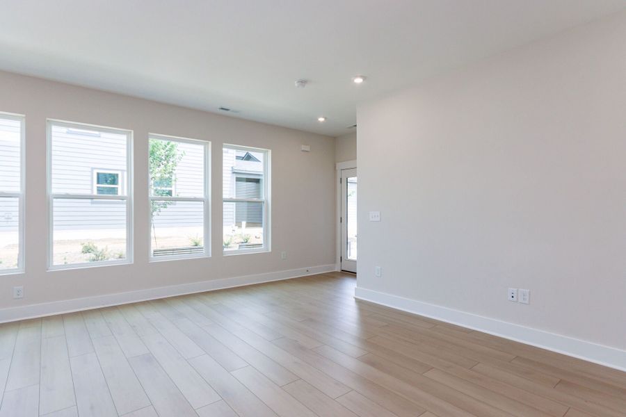 The Whitmer - Family Room The Whitmer - Family Room