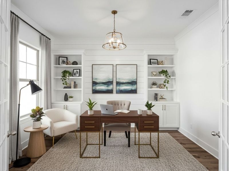 Furnished interior view inside a new home in Shelton Square, Murfreesboro (Image 7).