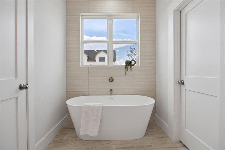 Furnished interior view inside a new home in , Wills Point (Image 29).