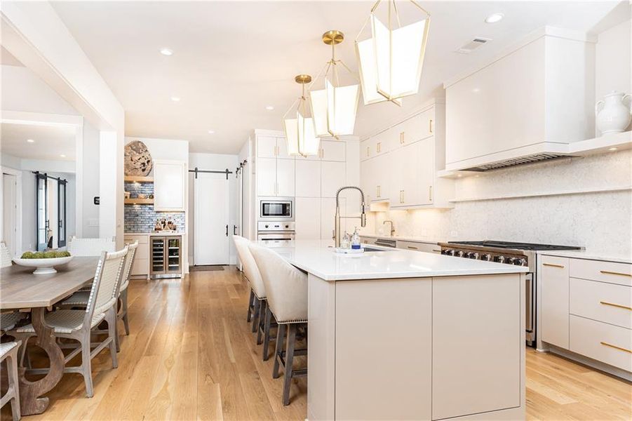 Furnished interior view inside a new home in , Marietta (Image 13).