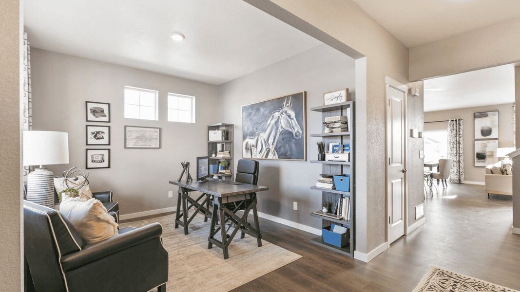 Furnished interior view inside a new home in Hansen Farm, Fort Collins (Image 4).