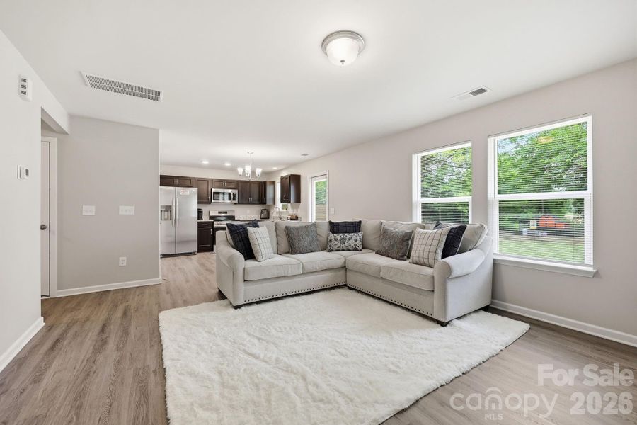 Furnished interior view inside a new home in , Lexington (Image 6).