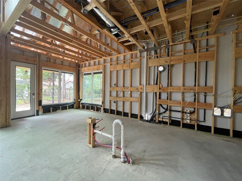 In-progress construction of a new home in , Houston, TX (Image 21). In-progress construction of a new home in , Houston, TX (Image 21).