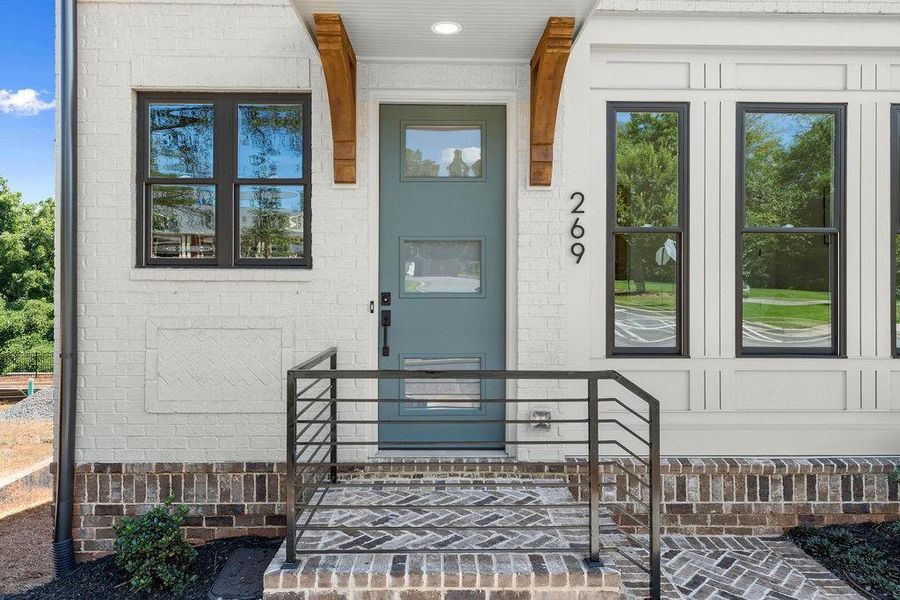 Furnished interior view inside a new home in The Carlyle, Marietta (Image 50).