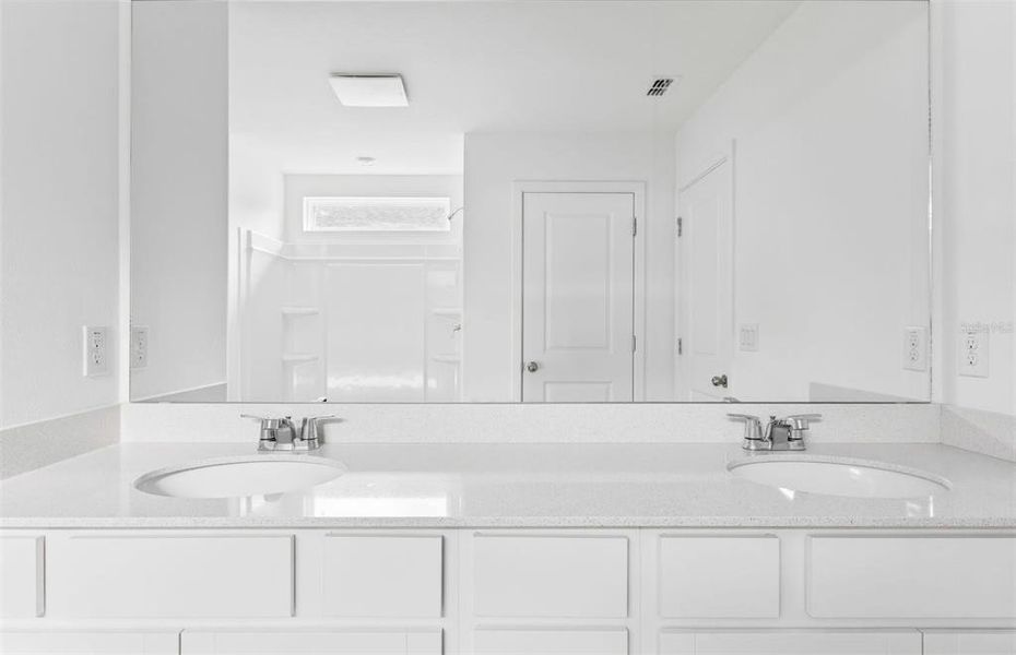 Close-up of interior finishes inside a home in Oakfield Lakes, Parrish (Image 7).