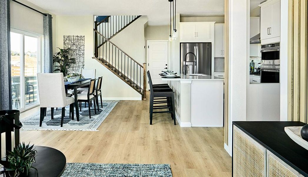 Representative furnished interior of a home built from the Celeste by Taylor Morrison in The Aurora Highlands, Aurora (Image 10). Representative furnished interior of a home built from the Celeste by Taylor Morrison in The Aurora Highlands, Aurora (Image 10).