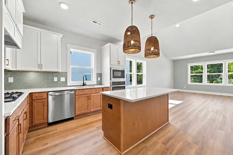 Furnished interior view inside a new home in Allen Park, Raleigh (Image 7).
