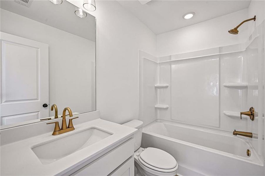 Furnished interior view inside a new home in Langston Reserve, Cartersville (Image 10).