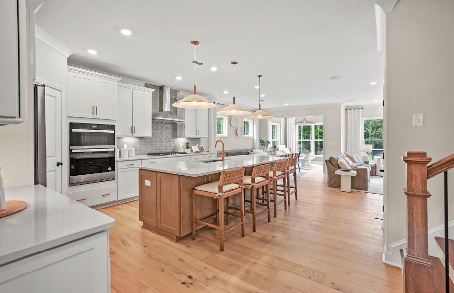 Furnished interior view inside a new home in Forest Creek, Waxhaw (Image 31).