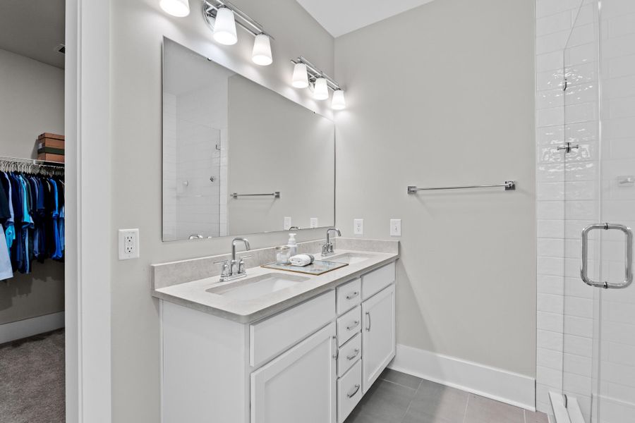 Furnished interior view inside a new home in , Ravenel (Image 20).