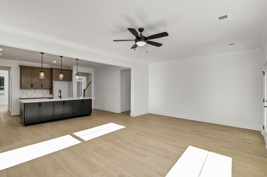 Spacious, unfurnished interior of a new home in Clubside Reserve at Summerlake, Lexington (Image 40).