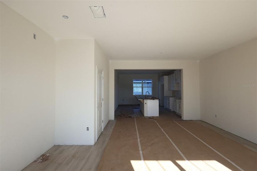 In-progress construction of a new home in Center Lake on the Park, St. Cloud, FL (Image 16).