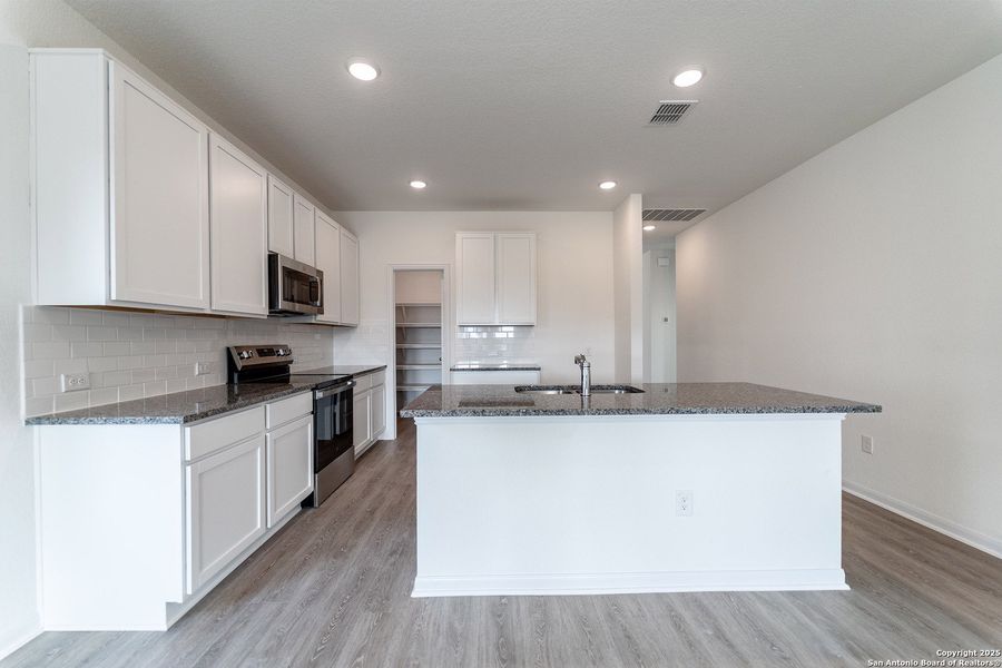 Furnished interior view inside a new home in Katzer Ranch, Converse (Image 3).