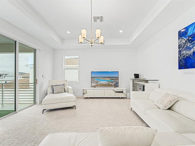 Furnished interior view inside a new home in , San Antonio (Image 6).