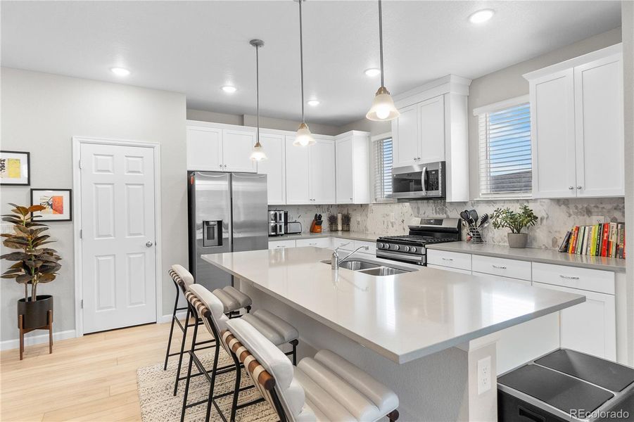 Furnished interior view inside a new home in , Parker (Image 25).