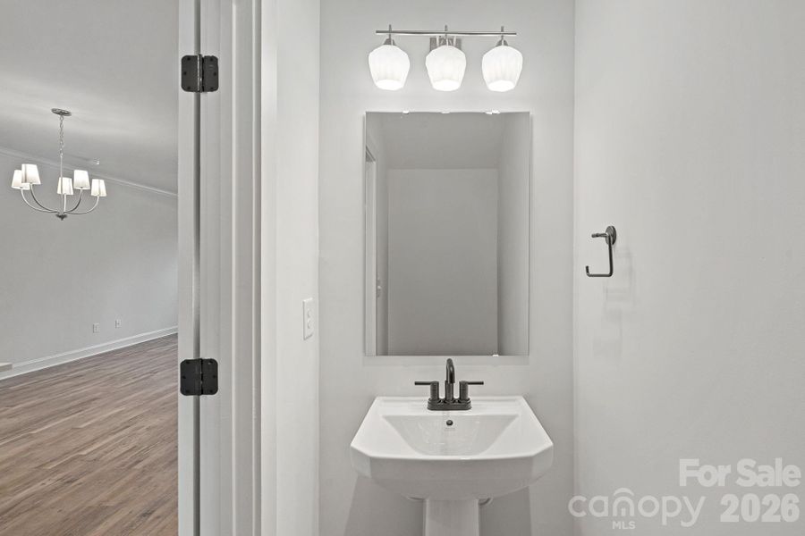 Furnished interior view inside a new home in , Charlotte (Image 13).