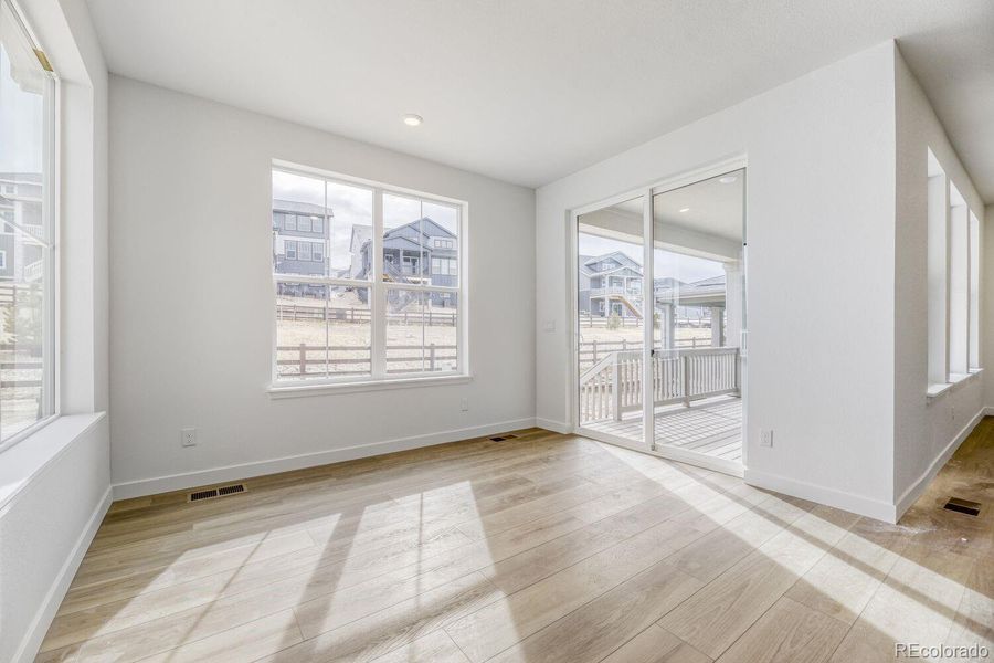 Spacious, unfurnished interior of a new home in Newlin Crossing, Parker (Image 12).