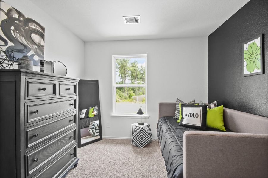 Furnished interior view inside a new home in The Canopies, Splendora (Image 5). Furnished interior view inside a new home in The Canopies, Splendora (Image 5).