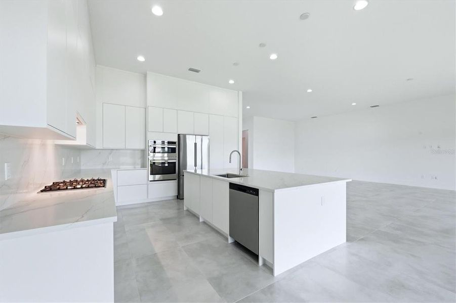 Furnished interior view inside a new home in , Sarasota (Image 18).