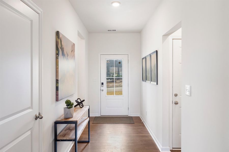 Representative furnished interior of a home built from the Denton by D.R. Horton in Sweet Briar, Ooltewah (Image 4).