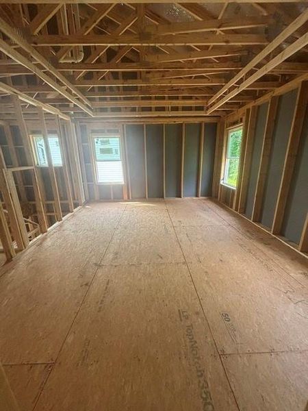 In-progress construction of a new home in Edenglen, Buford, GA (Image 37).