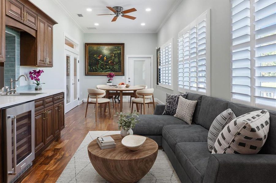 Furnished interior view inside a new home in , Micanopy (Image 14).