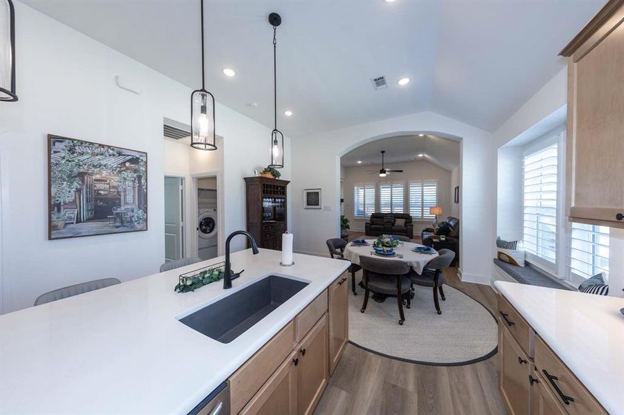 Furnished interior view inside a new home in , Denison (Image 32). Furnished interior view inside a new home in , Denison (Image 32).