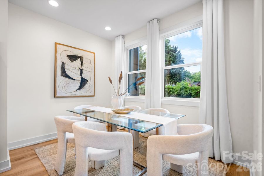 Furnished interior view inside a new home in , Charlotte (Image 10).