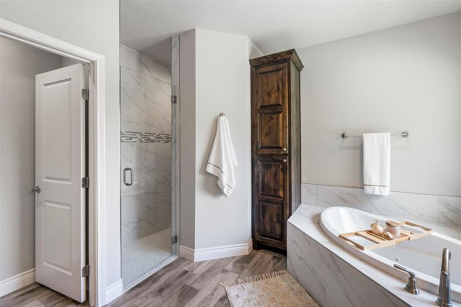 Walk in shower Walk in shower
