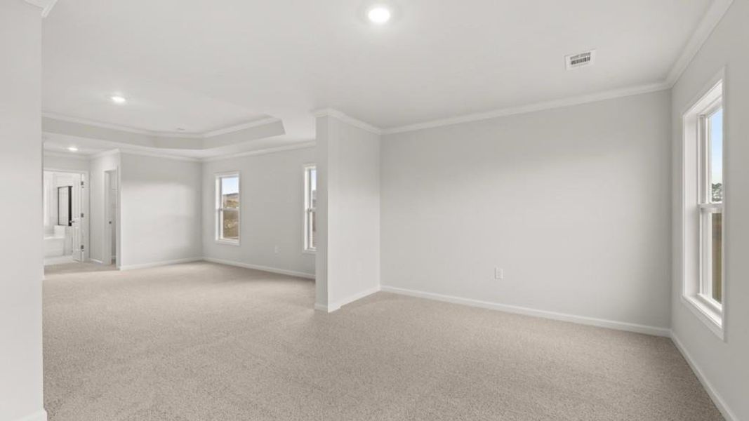 Spacious, unfurnished interior of a new home in Thalley Creek Estates, Cumming (Image 25).