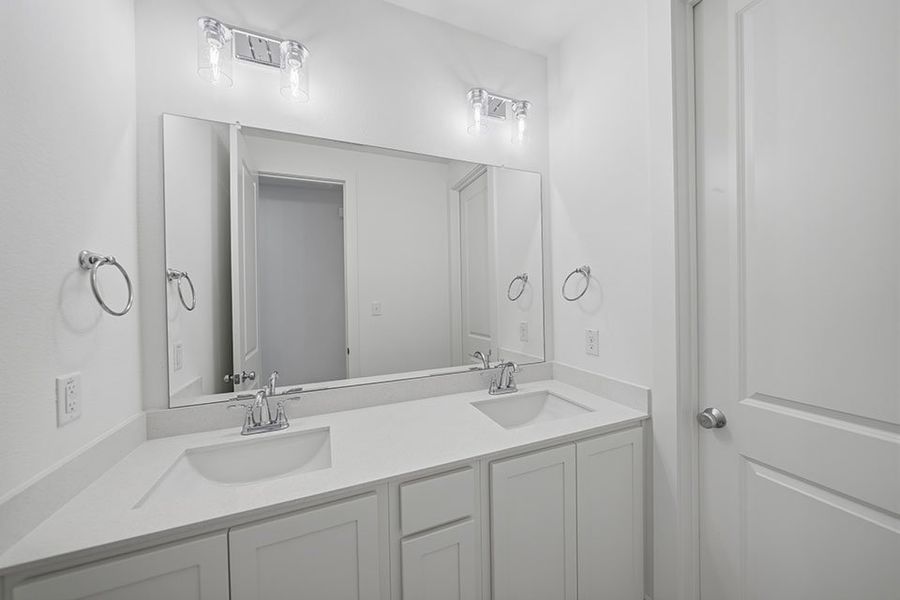 Furnished interior view inside a new home in Solterra Texas, Mesquite (Image 14).
