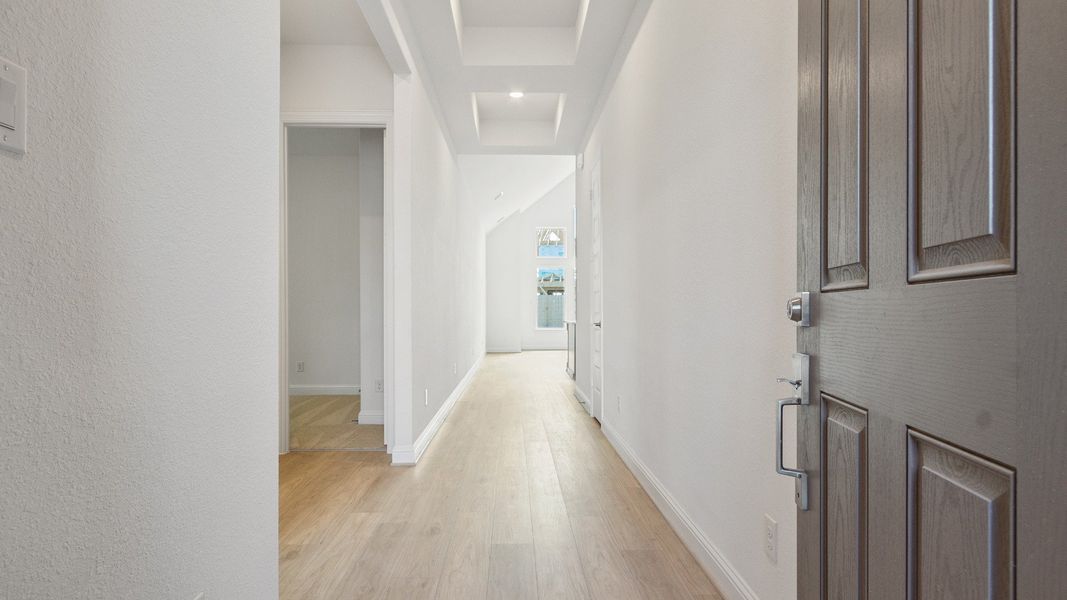 Representative furnished interior of a home built from the Vanderbilt by DRB Homes in Brookewater, Rosenberg (Image 4).