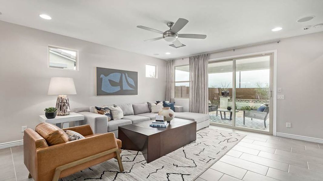 Representative furnished interior of a home built from the Hudson by Taylor Morrison in Paradisi Encore Collection, Surprise (Image 14). Representative furnished interior of a home built from the Hudson by Taylor Morrison in Paradisi Encore Collection, Surprise (Image 14).