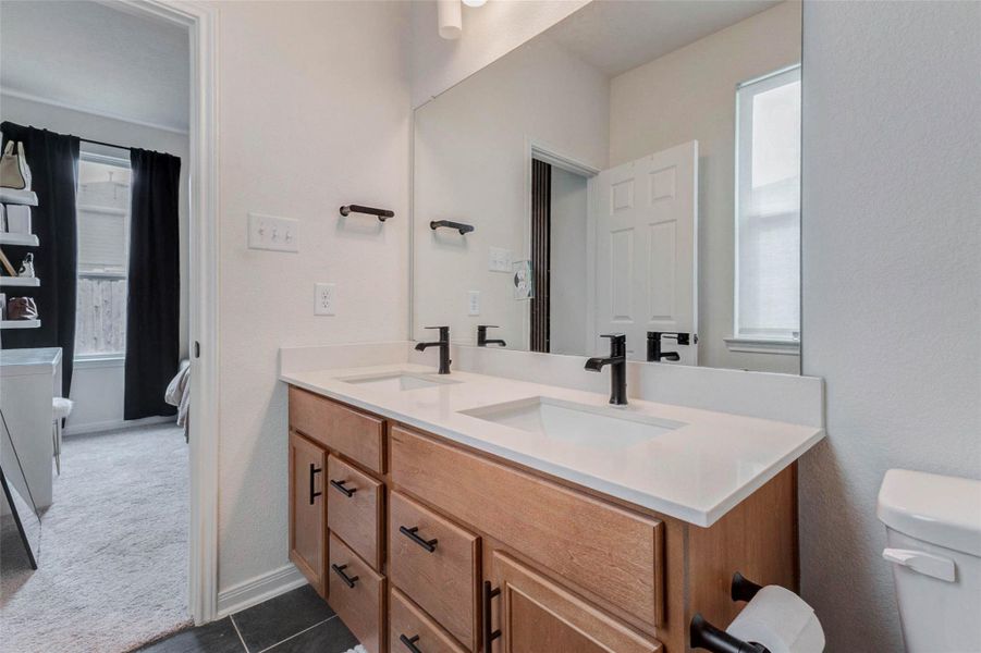 Furnished interior view inside a new home in , Katy (Image 15).