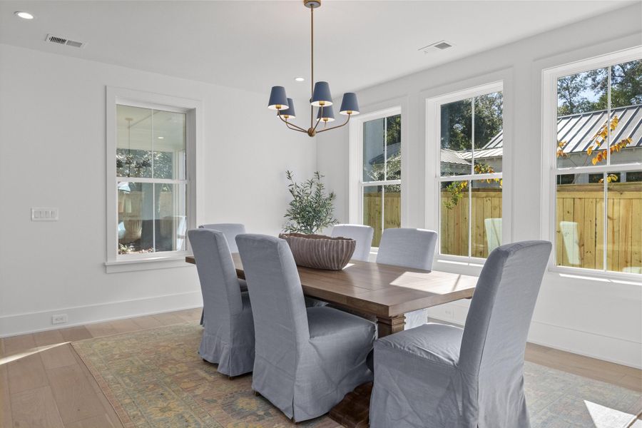 Furnished interior view inside a new home in , Mount Pleasant (Image 45). Furnished interior view inside a new home in , Mount Pleasant (Image 45).