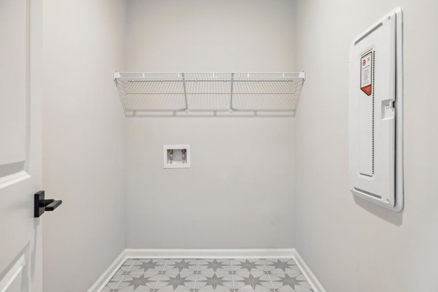 Representative unfurnished interior of a home built from the Juniper by Beazer Homes in The Groves of Berkeley, Moncks Corner (Image 19).