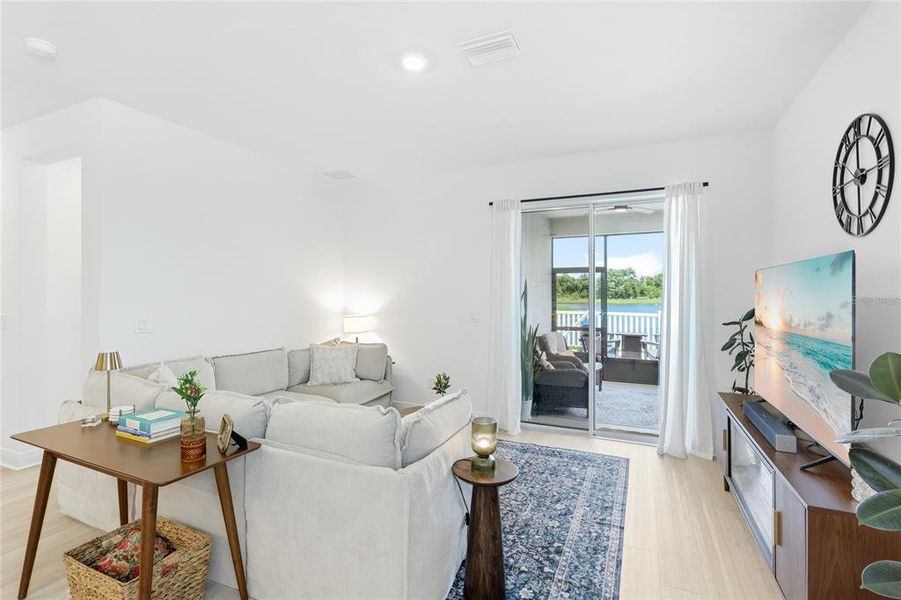 Furnished interior view inside a new home in , Parrish (Image 18).