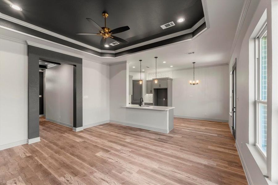 Spacious, unfurnished interior of a new home in , Trinidad (Image 18). Spacious, unfurnished interior of a new home in , Trinidad (Image 18).