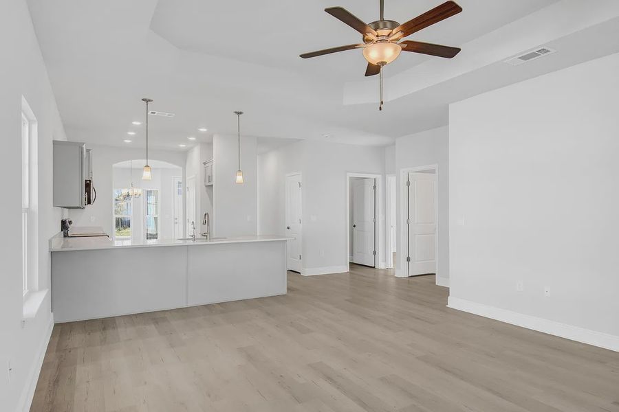 Spacious, unfurnished interior of a new home in The Bluffs at Lafayette, Freeport (Image 14).