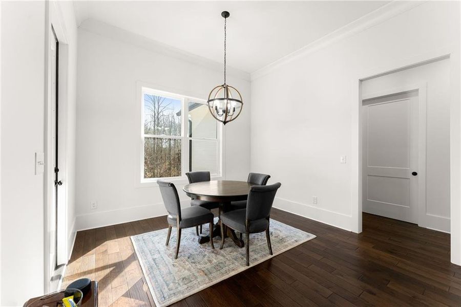 Furnished interior view inside a new home in , Cleveland (Image 17).
