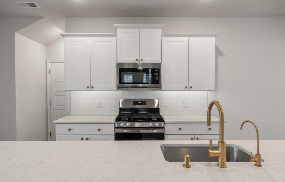 Furnished interior view inside a new home in Sweetgrass at Summers Corner, Summerville (Image 11).