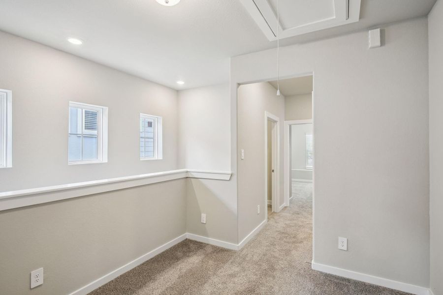 Photo is not of the actual home but is an inspirational photo of builder’s model home and may depict options, furnishings, and/or decorator features that are not included. Photo is not of the actual home but is an inspirational photo of builder’s model home and may depict options, furnishings, and/or decorator features that are not included.